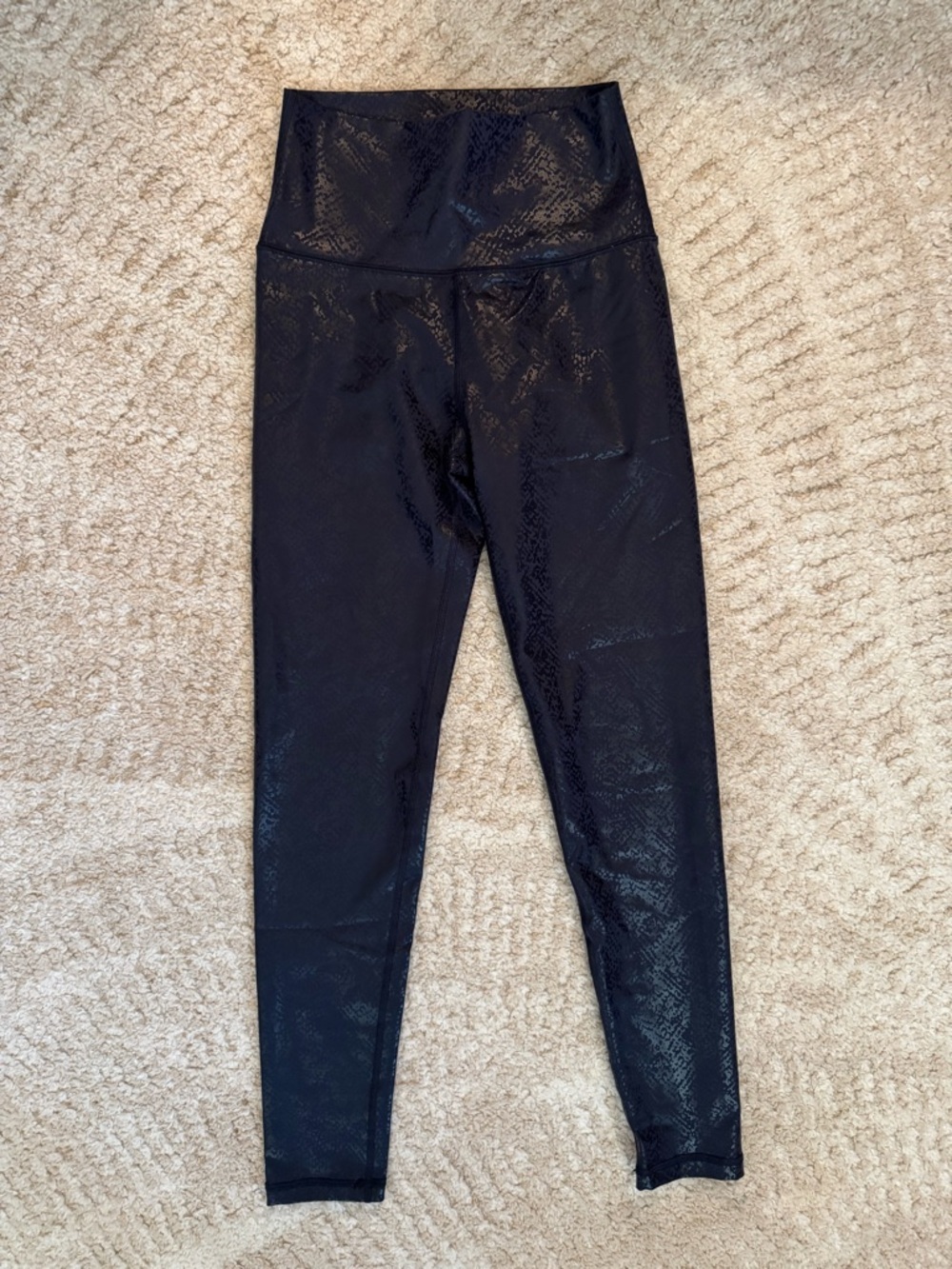 Offline by Aerie Hugger faux leather style leggings size S